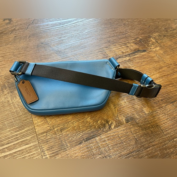 NWT AUTHENTIC COACH CR210 Elias Mini Belt Bag With Checkerboard Print - Picture 6 of 11